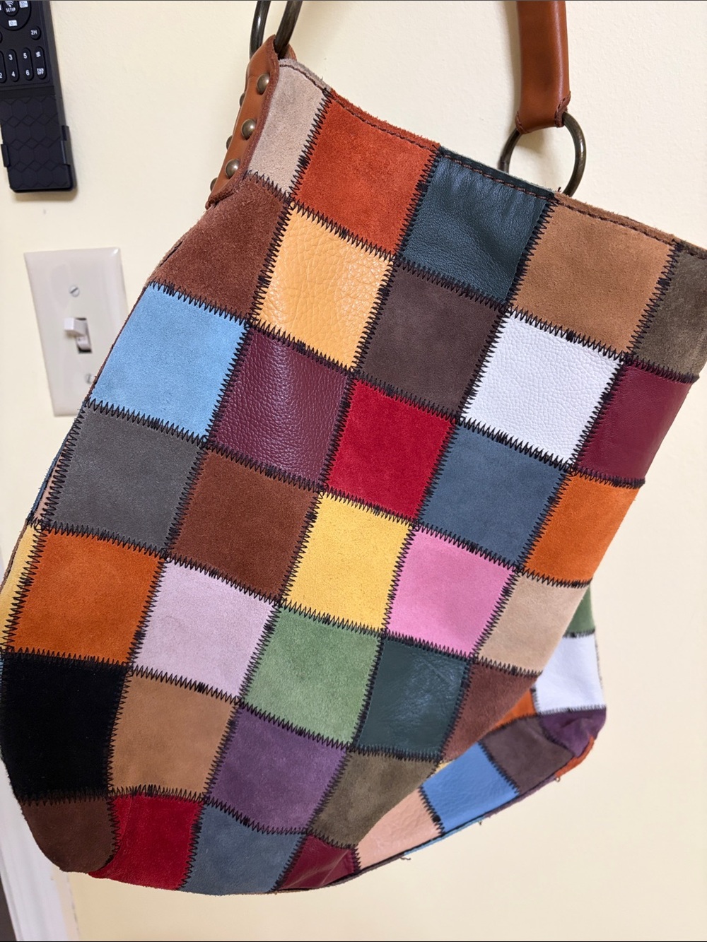 Lucky Brand Patchwork Hobo - Picture 5 of 5